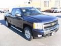 2010 Imperial Blue Metallic Chevrolet Silverado 1500 LT Extended Cab 4x4  photo #5