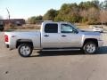 2010 Sheer Silver Metallic Chevrolet Silverado 1500 LT Crew Cab 4x4  photo #4