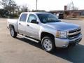 2010 Sheer Silver Metallic Chevrolet Silverado 1500 LT Crew Cab 4x4  photo #5