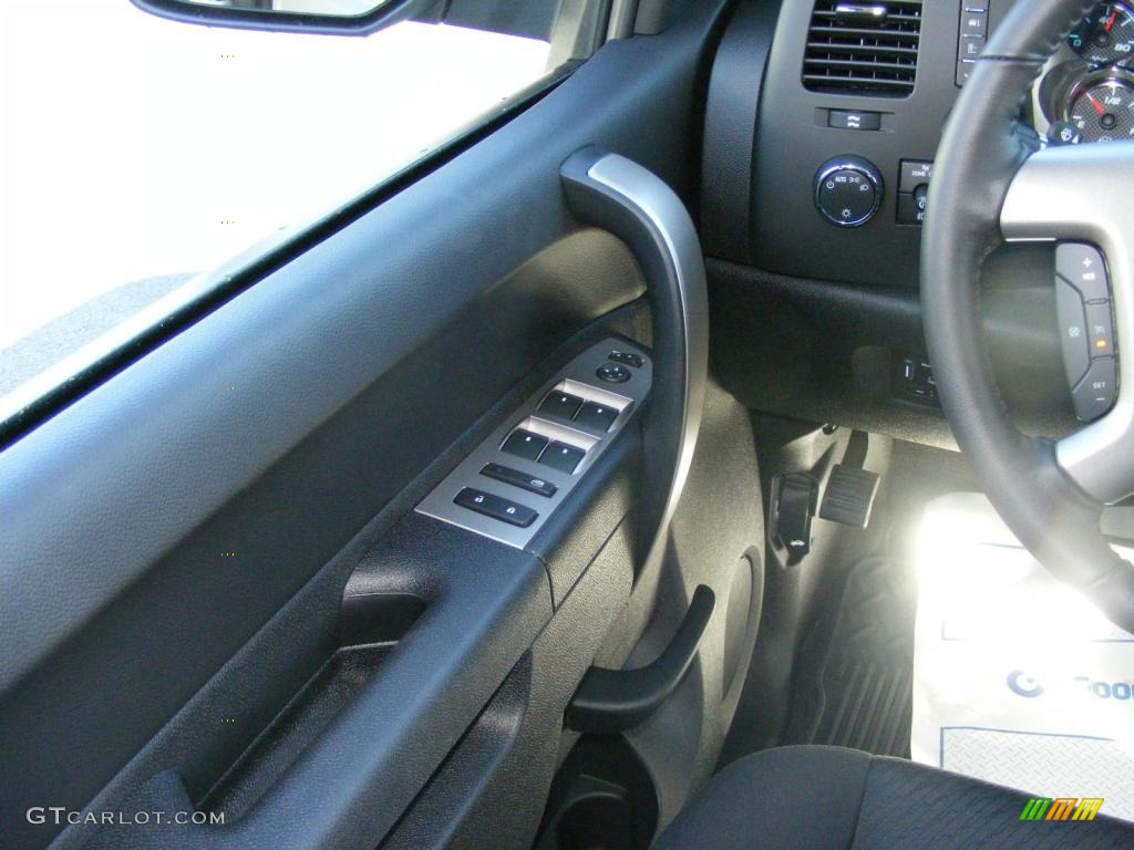 2010 Silverado 1500 LT Extended Cab 4x4 - Sheer Silver Metallic / Ebony photo #10