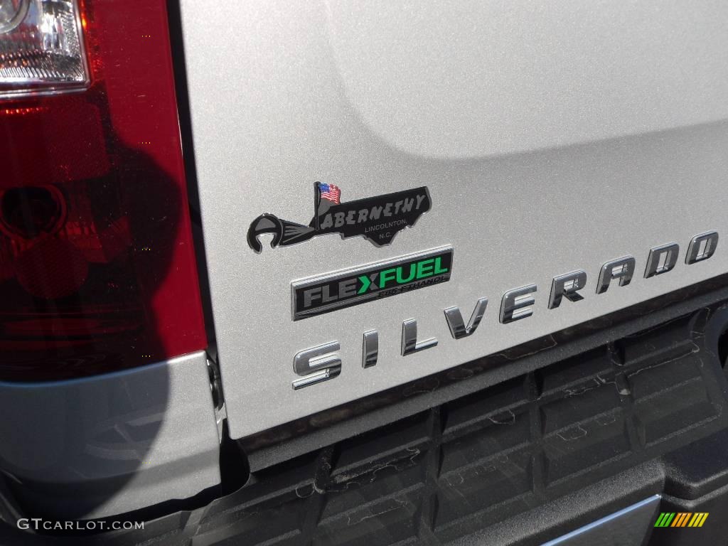 2010 Silverado 1500 LT Crew Cab 4x4 - Sheer Silver Metallic / Ebony photo #13