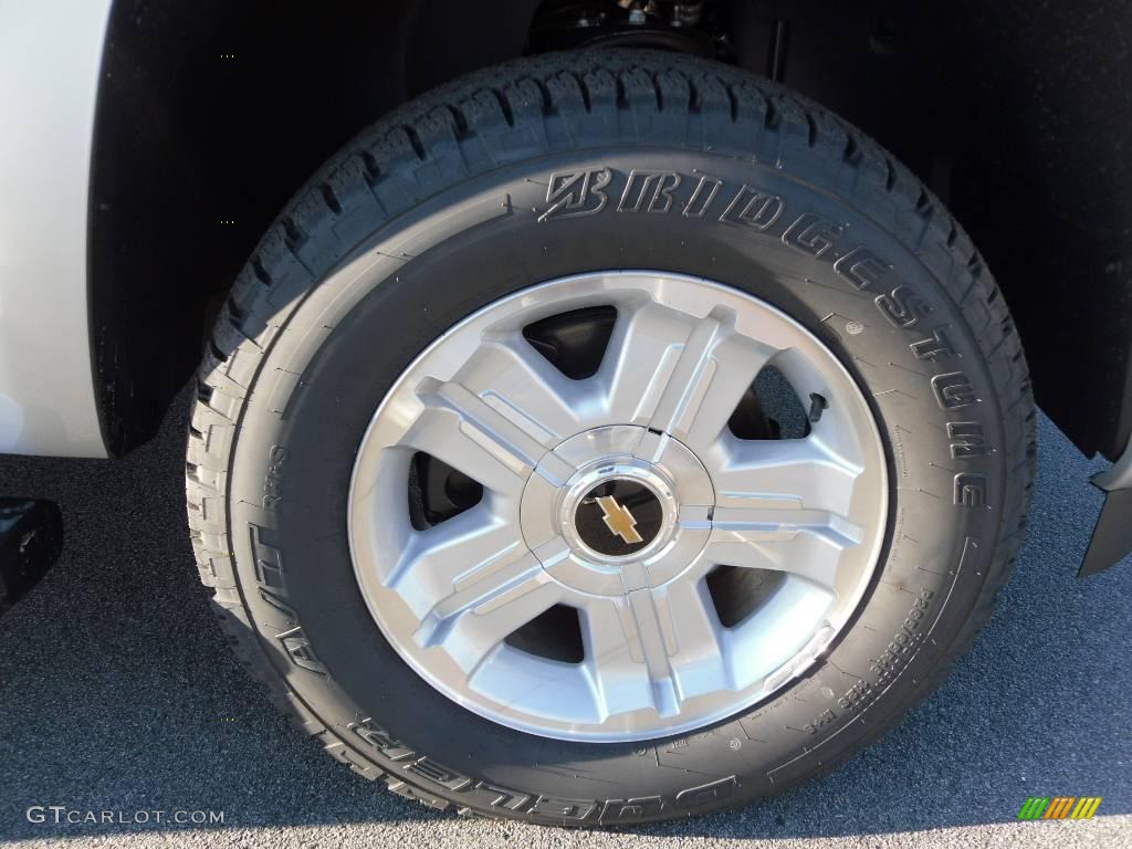 2010 Silverado 1500 LT Crew Cab 4x4 - Sheer Silver Metallic / Ebony photo #19