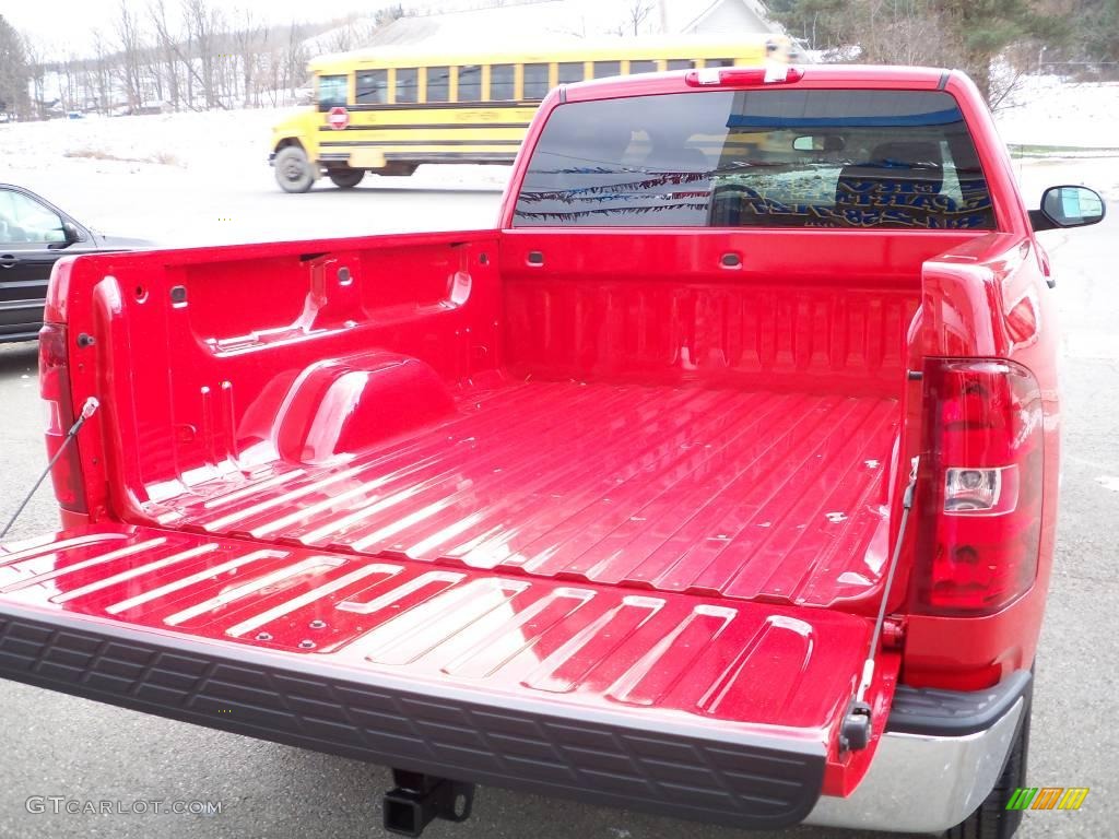 2009 Silverado 1500 LT Extended Cab 4x4 - Victory Red / Ebony photo #11