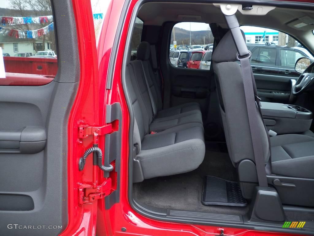 2009 Silverado 1500 LT Extended Cab 4x4 - Victory Red / Ebony photo #14