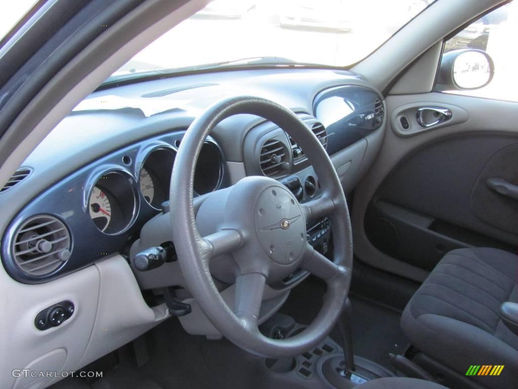 2002 PT Cruiser Touring - Steel Blue Pearlcoat / Taupe photo #8