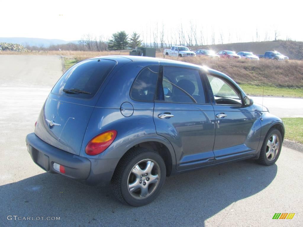 2002 PT Cruiser Touring - Steel Blue Pearlcoat / Taupe photo #11
