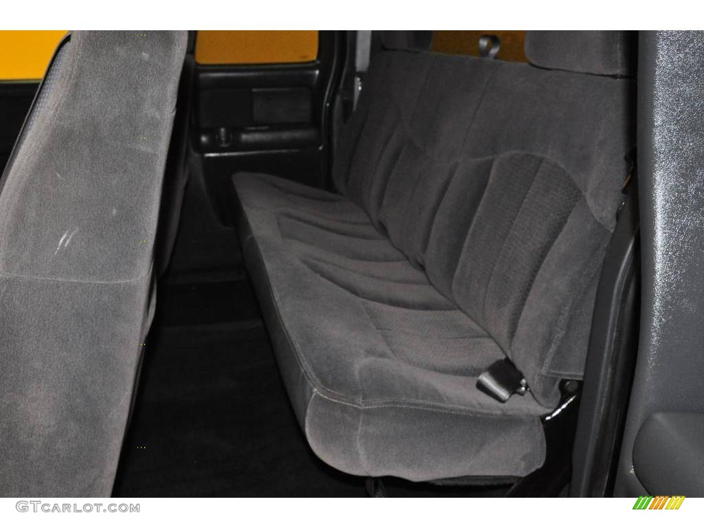 2002 Silverado 1500 LS Extended Cab 4x4 - Forest Green Metallic / Graphite Gray photo #16