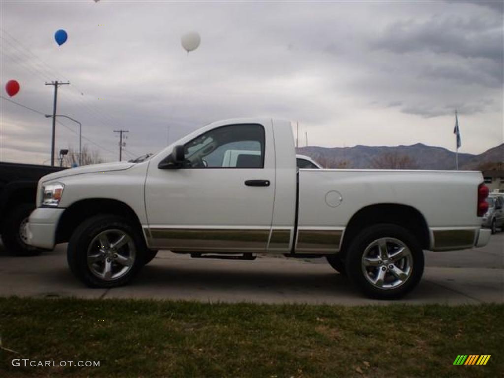 Bright White Dodge Ram 1500