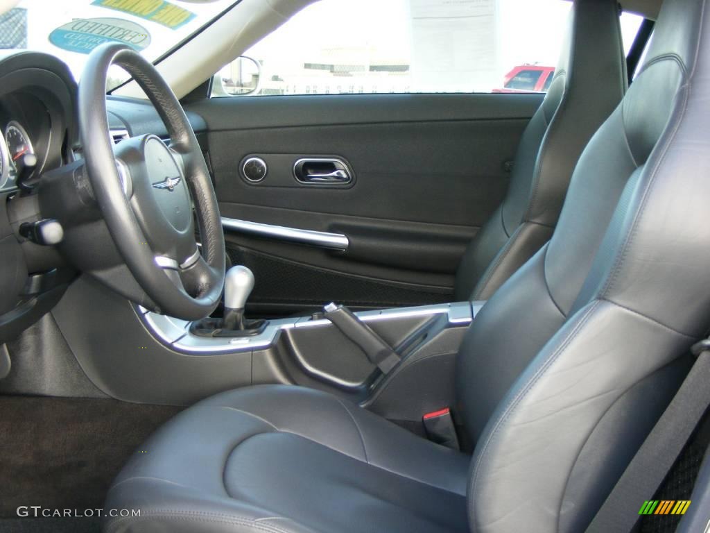 Dark Slate Gray Interior 2007 Chrysler Crossfire Limited Coupe Photo #23205392