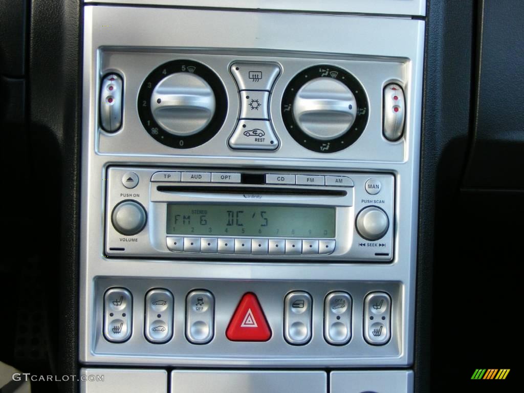 2007 Chrysler Crossfire Limited Coupe Controls Photo #23205500