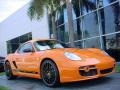 Orange 2008 Porsche Cayman S Sport