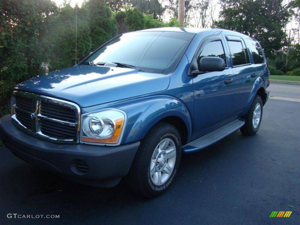 2004 Durango ST 4x4 - Atlantic Blue Pearl / Medium Slate Gray photo #1