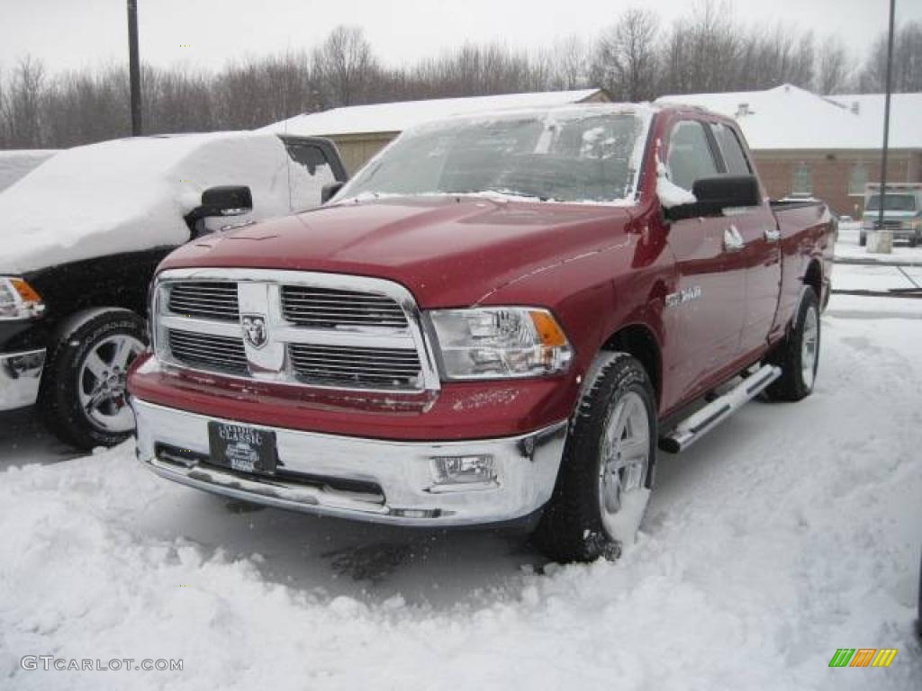 Inferno Red Crystal Pearl Dodge Ram 1500