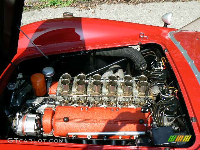 1962 250 GTE / 250 TRC  - Red / Saddle photo #4