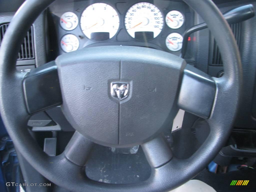 2005 Ram 3500 ST Quad Cab 4x4 - Atlantic Blue Pearl / Dark Slate Gray photo #15