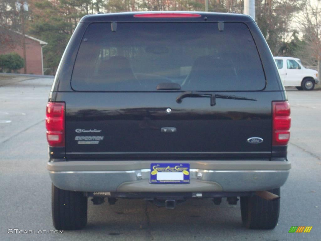 2000 Expedition Eddie Bauer - Black / Medium Parchment photo #8