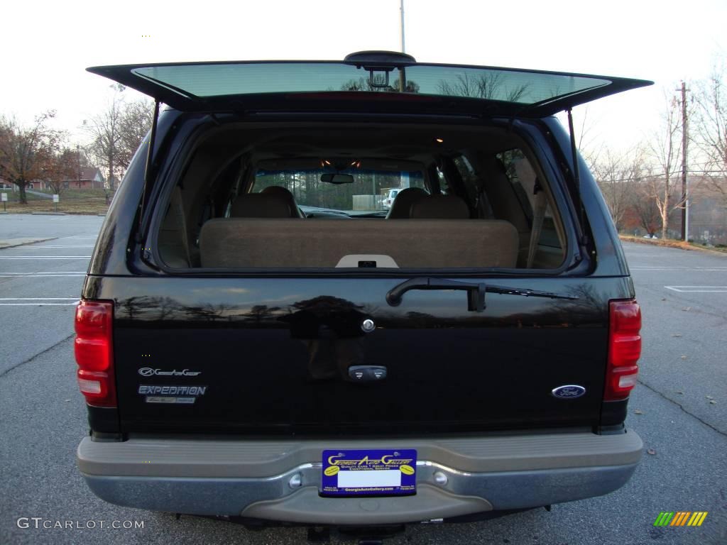 2000 Expedition Eddie Bauer - Black / Medium Parchment photo #10