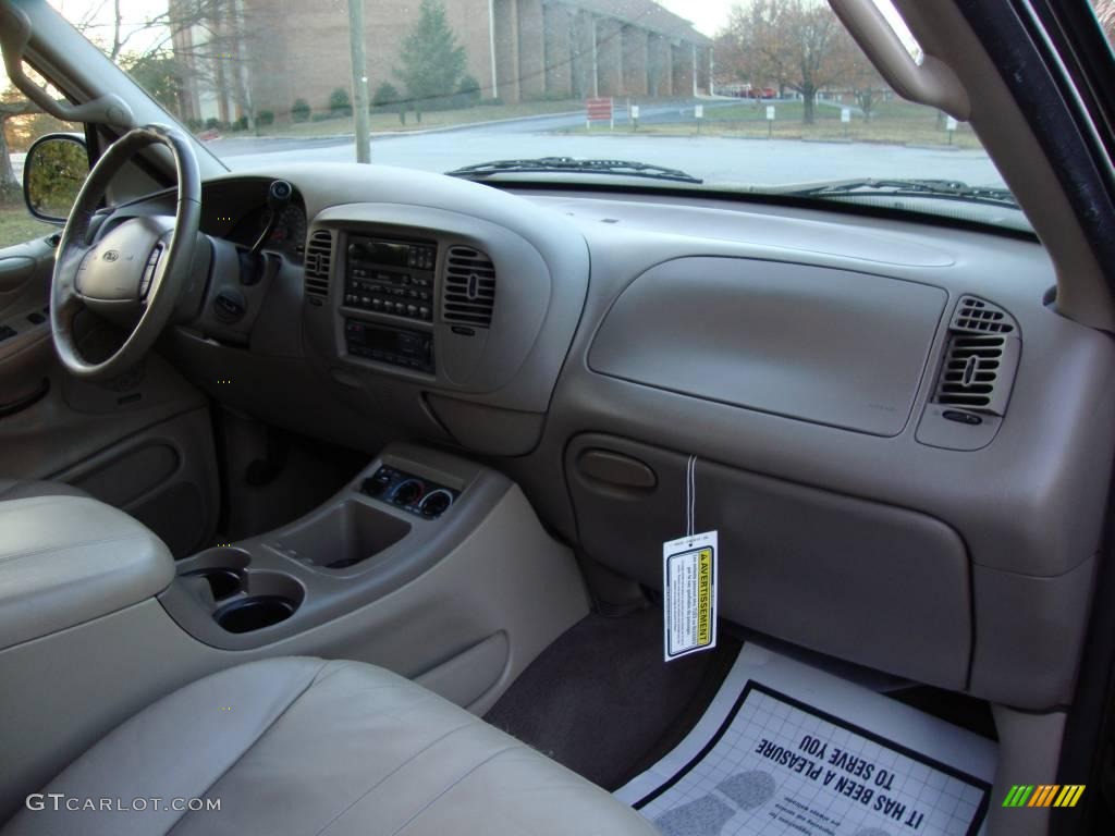 2000 Expedition Eddie Bauer - Black / Medium Parchment photo #11