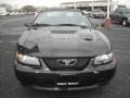 2001 Black Ford Mustang V6 Convertible  photo #2