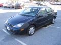 2003 Twilight Blue Metallic Ford Focus LX Sedan  photo #3