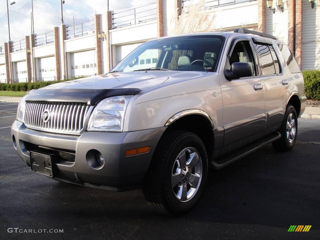 2005 Mountaineer V6 AWD - Silver Birch Metallic / Midnight Grey photo #1