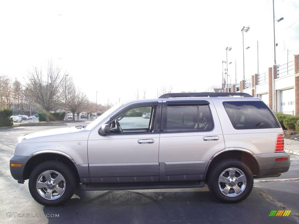 2005 Mountaineer V6 AWD - Silver Birch Metallic / Midnight Grey photo #3