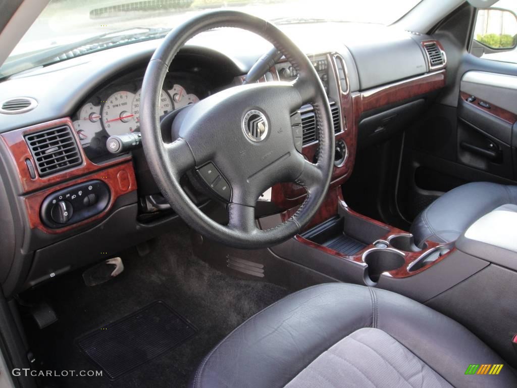 2005 Mountaineer V6 AWD - Silver Birch Metallic / Midnight Grey photo #12