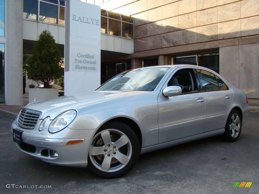 2006 E 500 4Matic Sedan - Iridium Silver Metallic / Charcoal photo #1