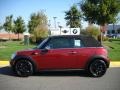 2009 Nightfire Red Metallic Mini Cooper Convertible  photo #15