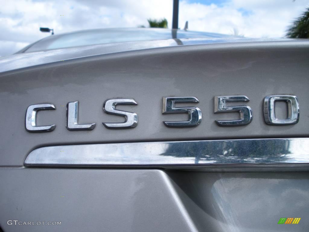 2008 CLS 550 - Pewter Metallic / Cashmere Beige photo #9