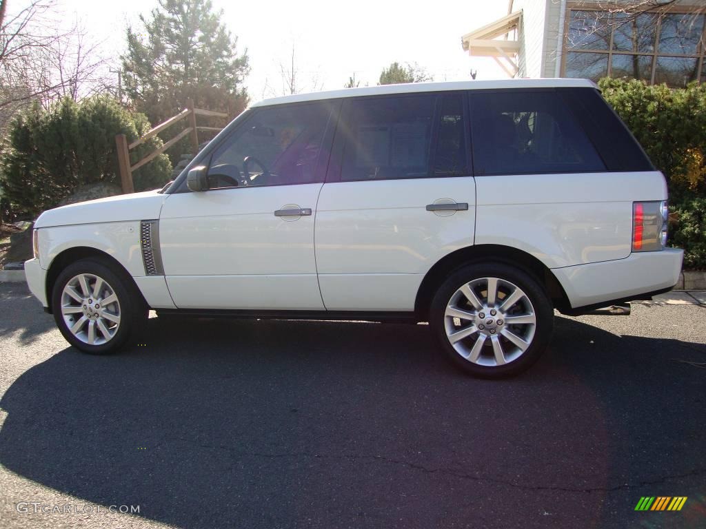 2007 Range Rover Supercharged - Chawton White / Sand/Jet photo #2