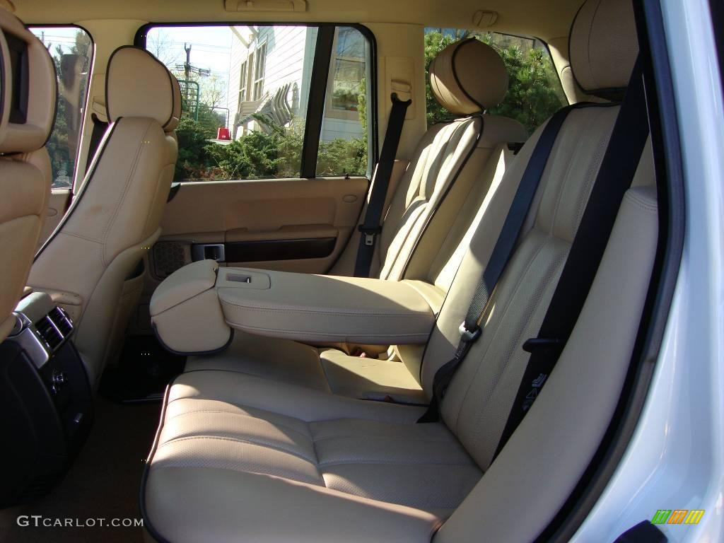 2007 Range Rover Supercharged - Chawton White / Sand/Jet photo #14