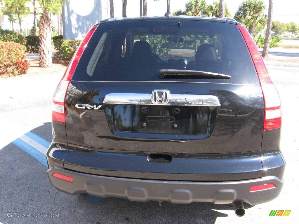 2008 CR-V EX-L - Nighthawk Black Pearl / Black photo #8