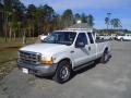 Oxford White 1999 Ford F250 Super Duty Lariat Extended Cab