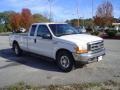 1999 Oxford White Ford F250 Super Duty Lariat Extended Cab  photo #3