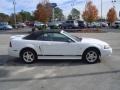 2002 Oxford White Ford Mustang V6 Convertible  photo #4