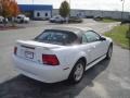 2002 Oxford White Ford Mustang V6 Convertible  photo #5