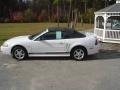 2002 Oxford White Ford Mustang V6 Convertible  photo #8