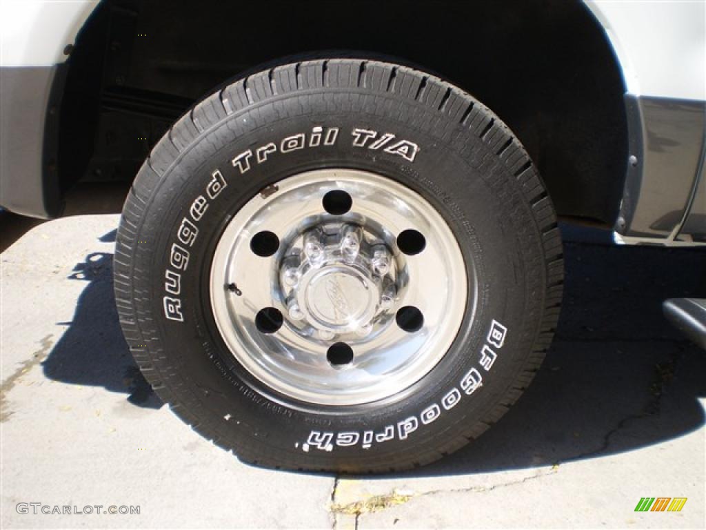 2005 Excursion XLT 4x4 - Oxford White / Medium Flint photo #13