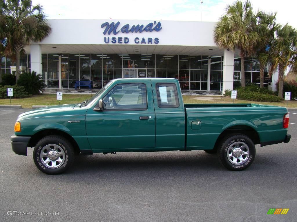 2005 Ranger XL SuperCab - Green / Medium Dark Flint photo #1