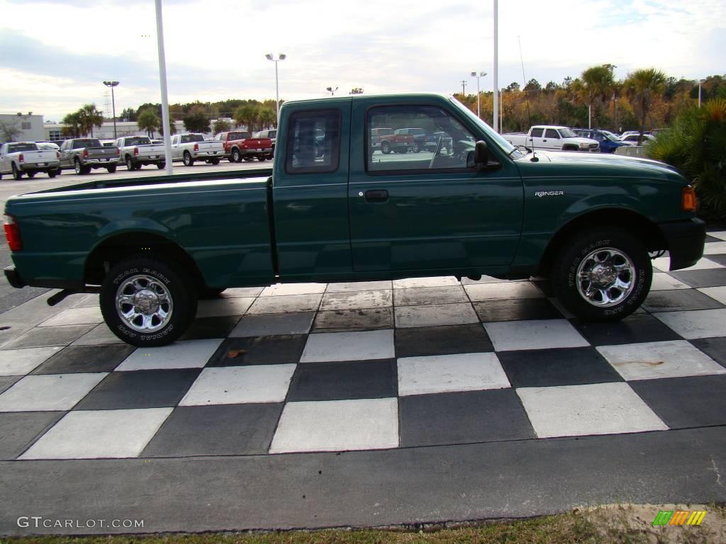 2005 Ranger XL SuperCab - Green / Medium Dark Flint photo #6