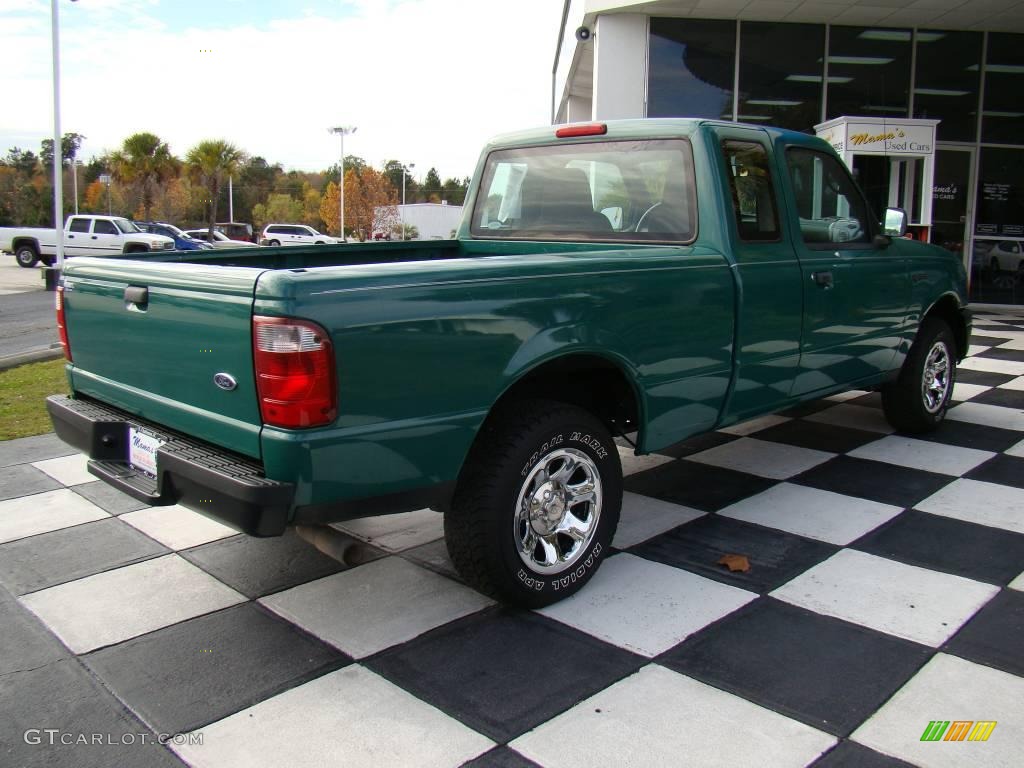 2005 Ranger XL SuperCab - Green / Medium Dark Flint photo #7