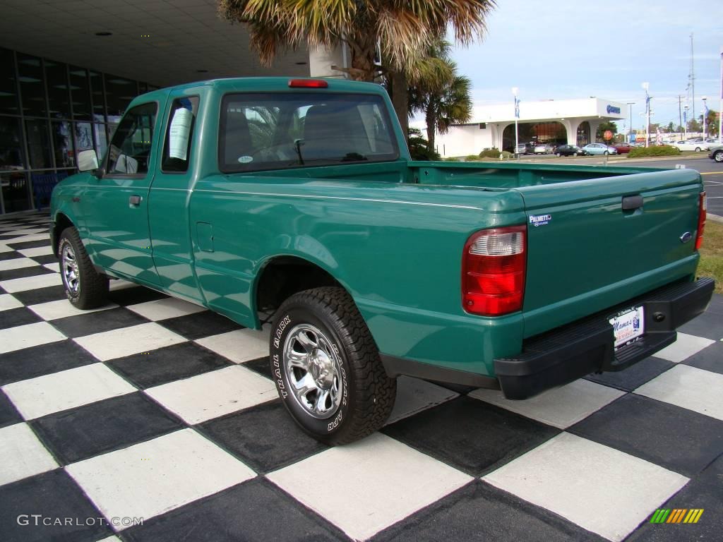 2005 Ranger XL SuperCab - Green / Medium Dark Flint photo #9