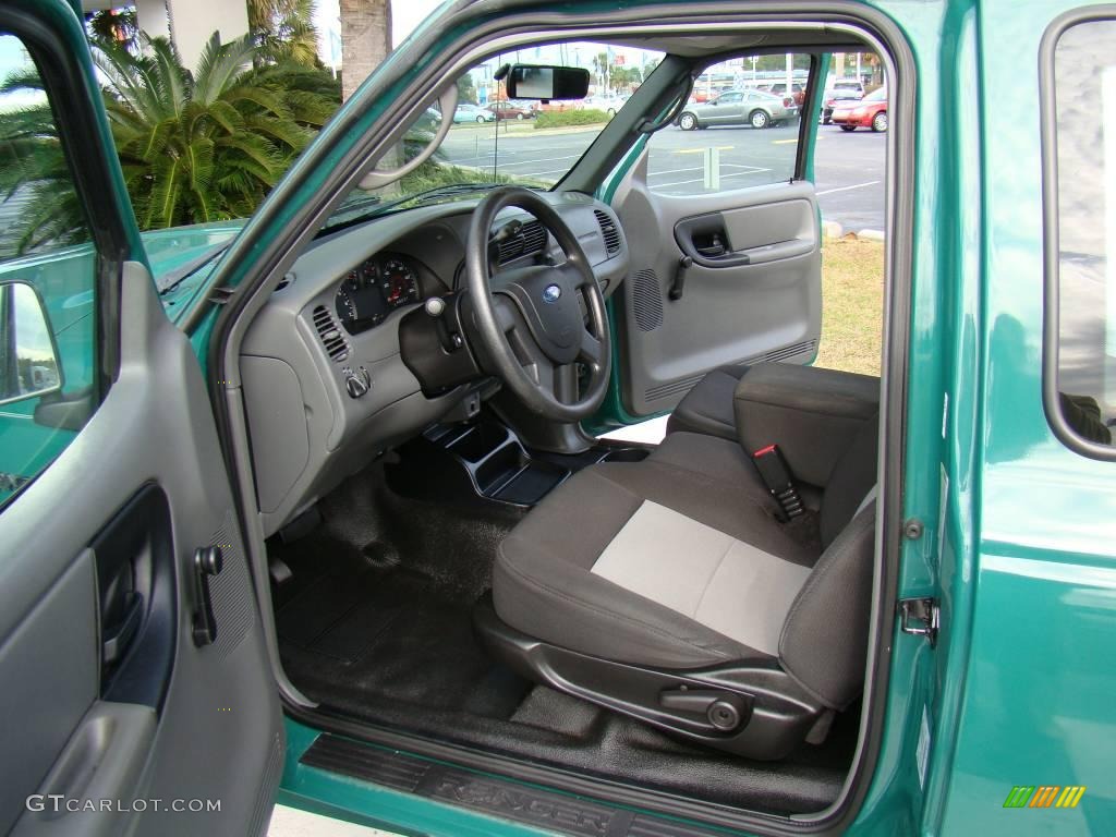 2005 Ranger XL SuperCab - Green / Medium Dark Flint photo #10