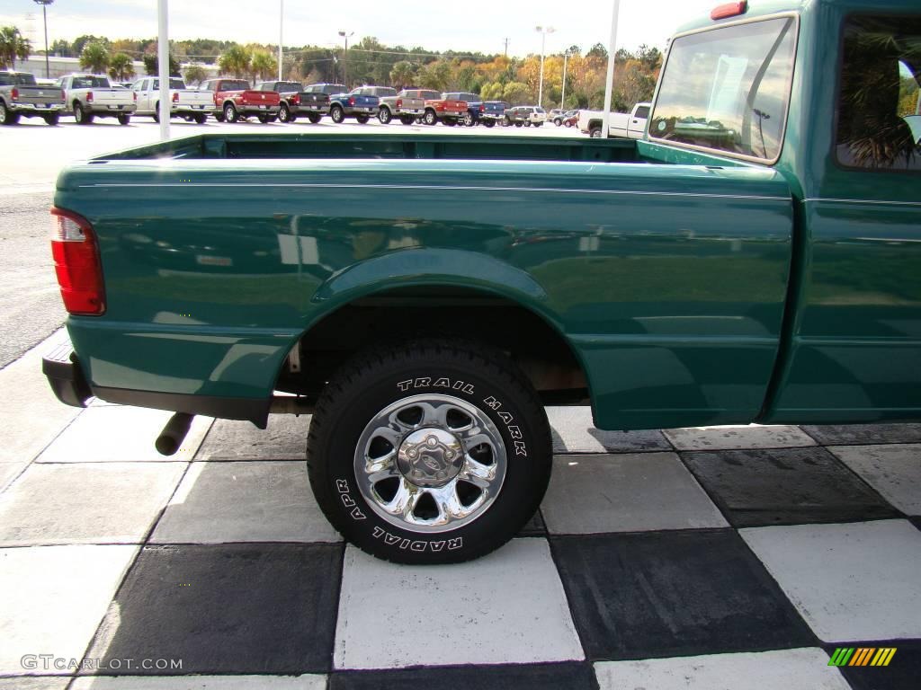 2005 Ranger XL SuperCab - Green / Medium Dark Flint photo #23