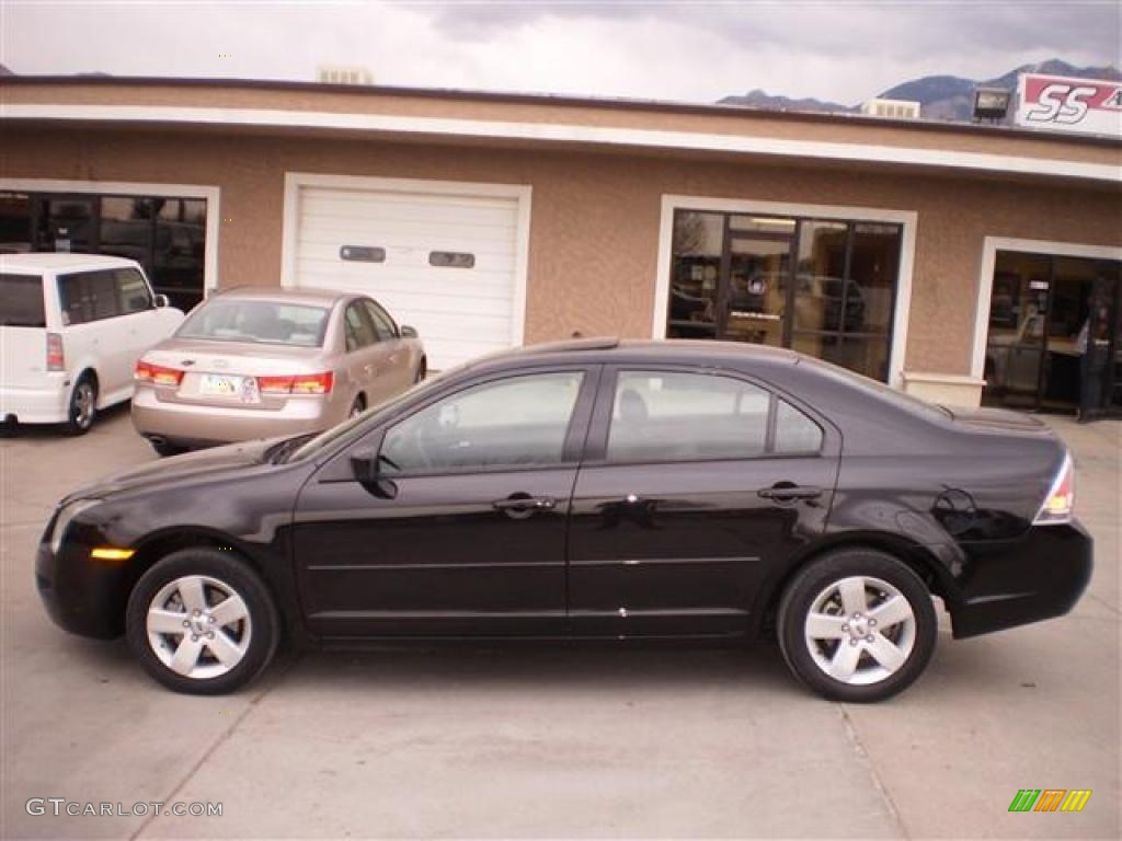 2006 Fusion SE - Black / Charcoal Black photo #1