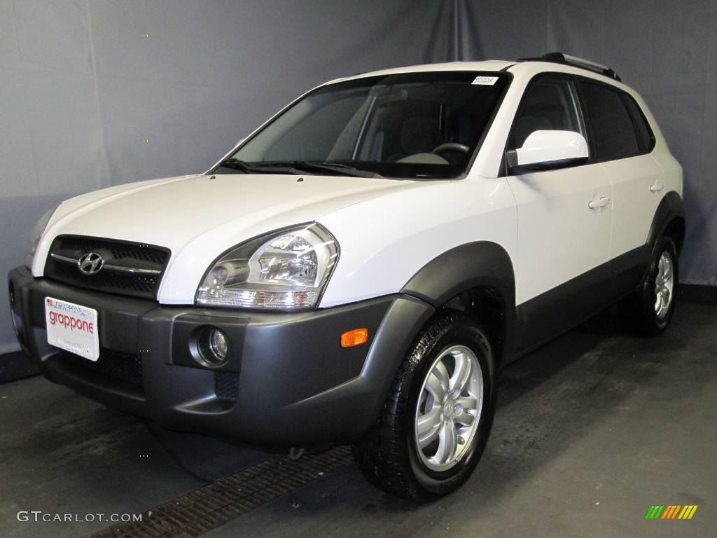 2008 Tucson GLS - Nordic White / Gray photo #1