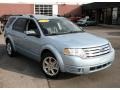 2008 Light Ice Blue Metallic Ford Taurus X Limited AWD  photo #3