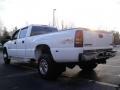 2002 Summit White GMC Sierra 3500 SLT Crew Cab 4x4 Dually  photo #4