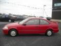 Milano Red 1996 Honda Civic DX Coupe